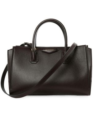 Givenchy Antigona Catchall Small Leather Handbag - Black