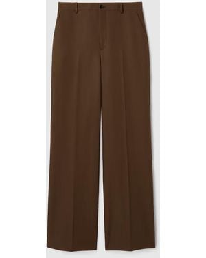 Gucci Wide Fit Pants - Brown