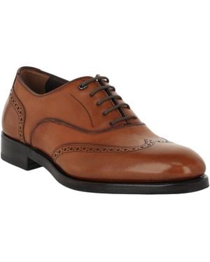 Ferragamo Raphael Brogues Shoes - Brown