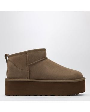 UGG Classic Ultra Mini Platform Boots - Brown