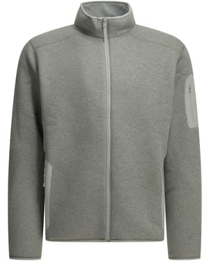 Arc'teryx "Covert" Zip-Up Sweatshirt - Gray