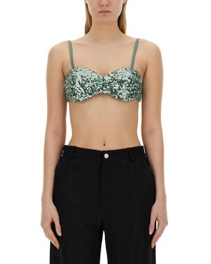 Moschino Sequined Top - Black