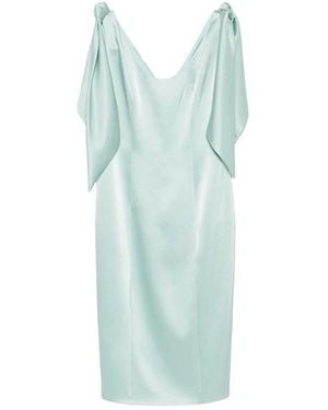 Fely Campo Dress Ice Silk - Blue