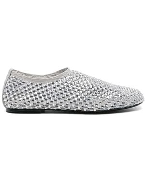 Strategia Dolly Ballet Shoes - White