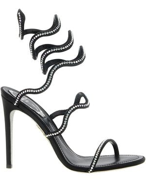 Rene Caovilla 'Onda' Sandals - Black