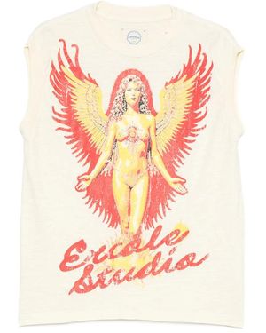 ERCOLE STUDIO Sleeveless T-Shirt - Pink