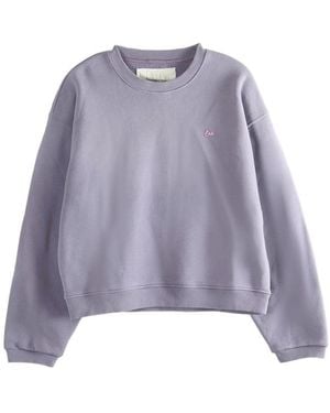 ERL Embroidered Sweatshirt - Purple