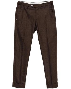 Jacob Cohen 'Jannik' Regular Fit Pants - Brown