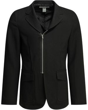 Comme des Garçons Blazer With Zipper - Black