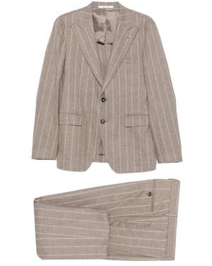 Tagliatore Suit Jacket Virgin Wool - Natural