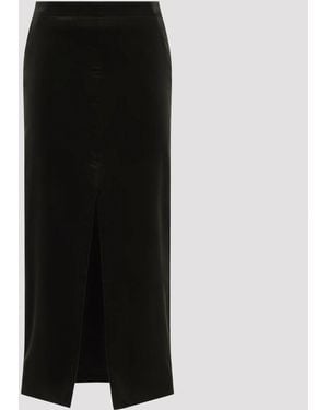 Jil Sander Angle Length Skirt - Black
