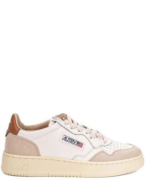 Autry "Medalist" Low Sneakers - Natural