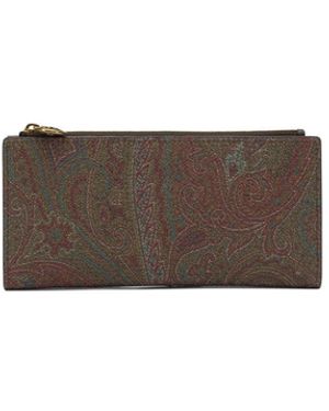 Etro "Arnica" Wallet - White