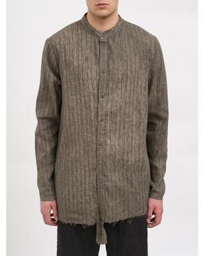 Daub Camicia Coreana - Gray