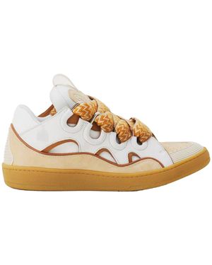 Lanvin Sneakers Pl Calf - Natural