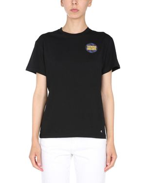 Raf Simons Short-Sleeved Crew Neck T-Shirt - Black