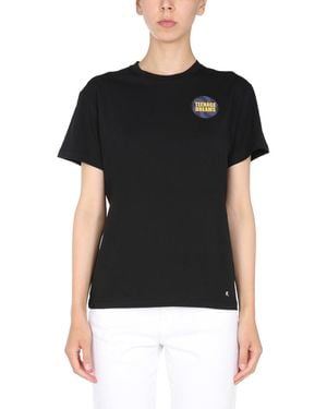 Raf Simons Short-Sleeved Crew Neck T-Shirt - Black