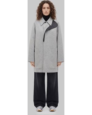 Bottega Veneta Car Coat - Gray