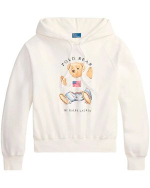 Polo Ralph Lauren Sweatshirt With Print - White
