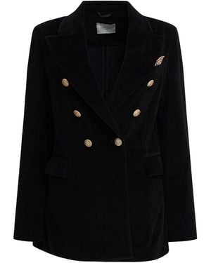 Circolo 1901 Cotton Polyester Jacket - Black