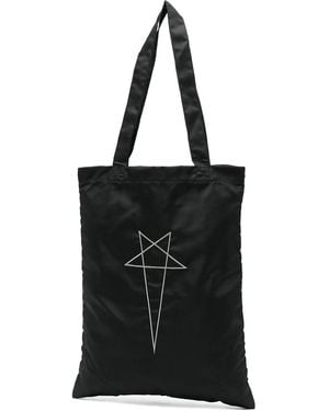 Rick Owens Mini Chic Top Handle Bag - Black
