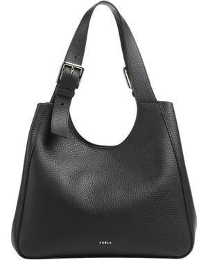 Furla Dora M Tote Bag - Black