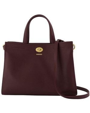 Burberry Ll Small Cotswolds Shopper Bag - Purple