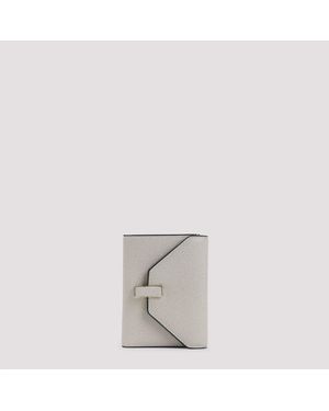 Valextra Iside Wallet - Gray