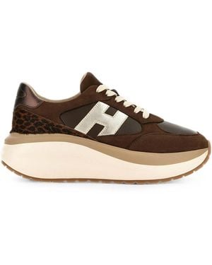 Hogan Maxi I Active Sneakers - Brown