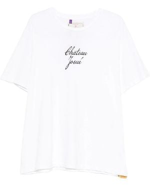 GALLERY DEPT. Short Sleeves Crew Neck T-Shirt - White