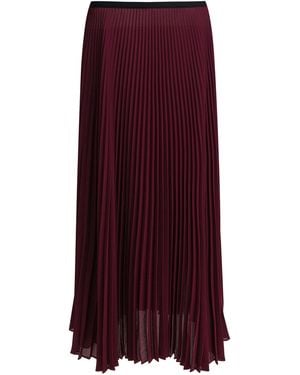 Semler Pleated Skirt Skirts Bordeaux - Purple