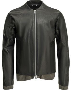 DEVOA Leather Jacket - Black