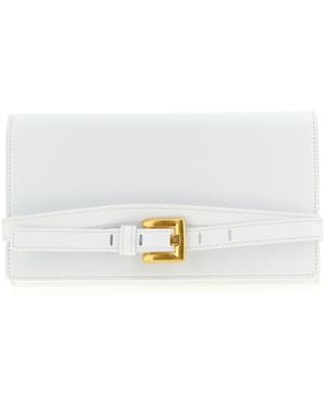 Balmain 'Shuffle' Wallet Chain - White