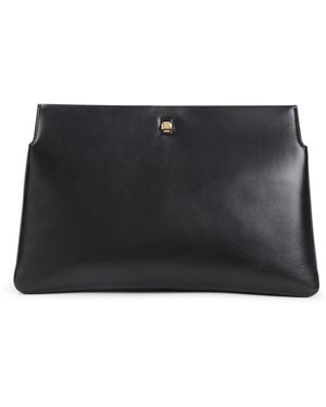 Phoebe Philo "Triplex" Clutch - Black