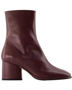 Aeyde Ayla Ankle Boots - Purple