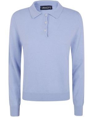 DR. HOPE "Tribeca" Polo Shirt - Blue