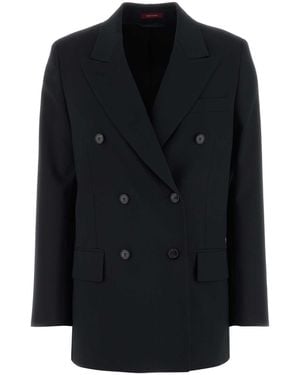 Gucci Midnight Wool Blazer - Black