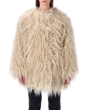 Goldbergh Elia Faux Fur Jacket - Natural