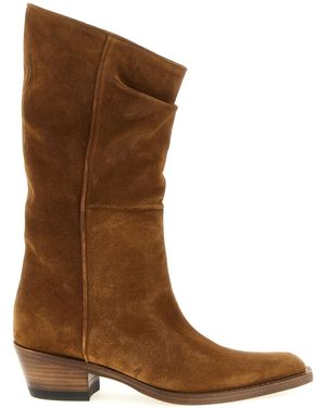 KHAITE 'Clive' Boots - Brown