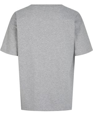 Bally Logo Cotton T-Shirt - Gray