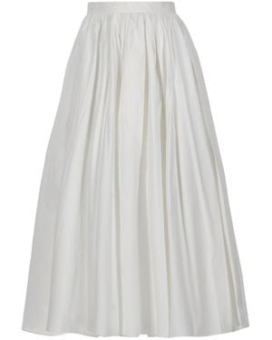 Self-Portrait Chic Mini Skirt - White