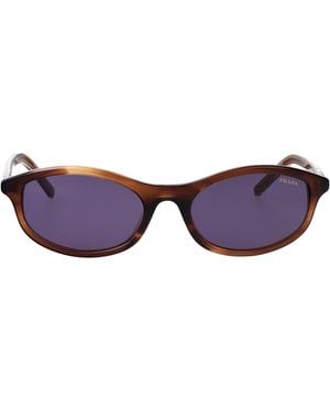 Prada Acetate Sunglasses - Purple