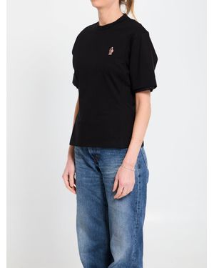 Moncler Stretch Cotton T-Shirt - Black