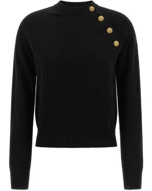 Balmain 'Leone Catena' Sweater - Black