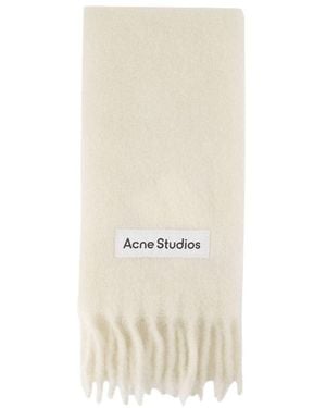 Acne Studios Wool Scarf - Natural