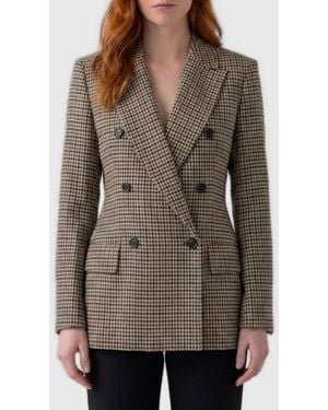 Max Mara Eccelso Jersey Jacket - Brown