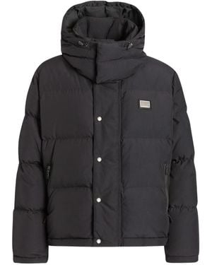 Dolce & Gabbana Dolce & Gabbana Puffer Jacket - Black