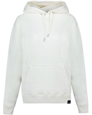 Courreges Oversized Hoodie T-Shirt - White