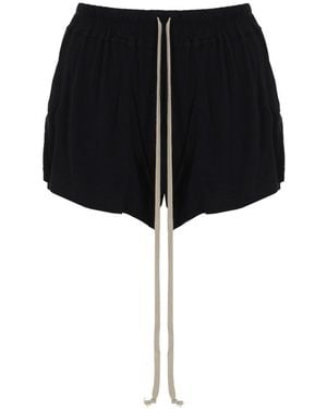 Rick Owens Drawstring Shorts - Black