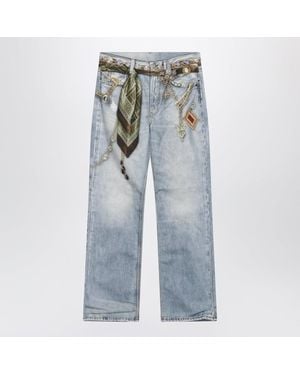 Acne Studios Trompeloeil Jeans - Blue